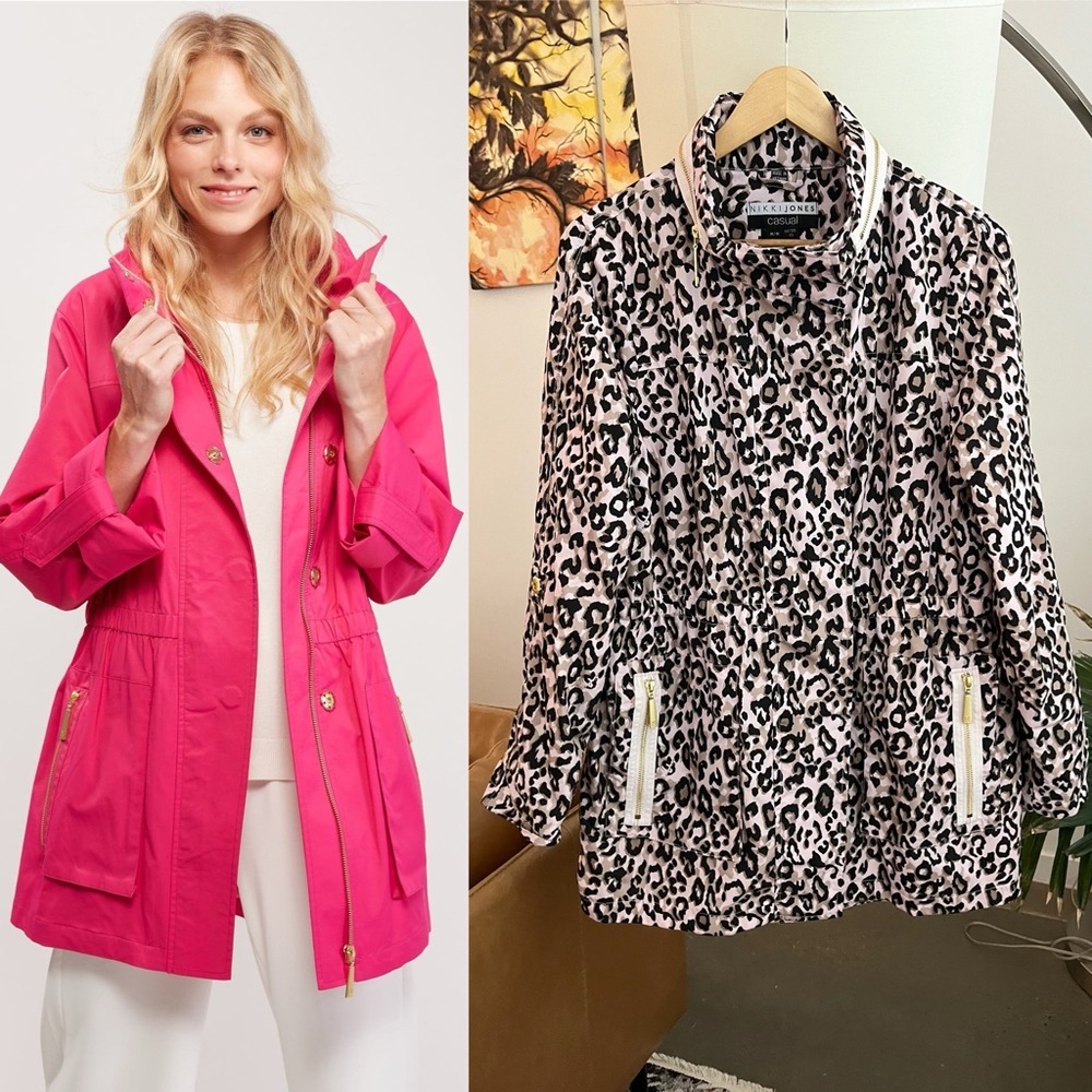 Nikki Jones Casual Monica Raincoat